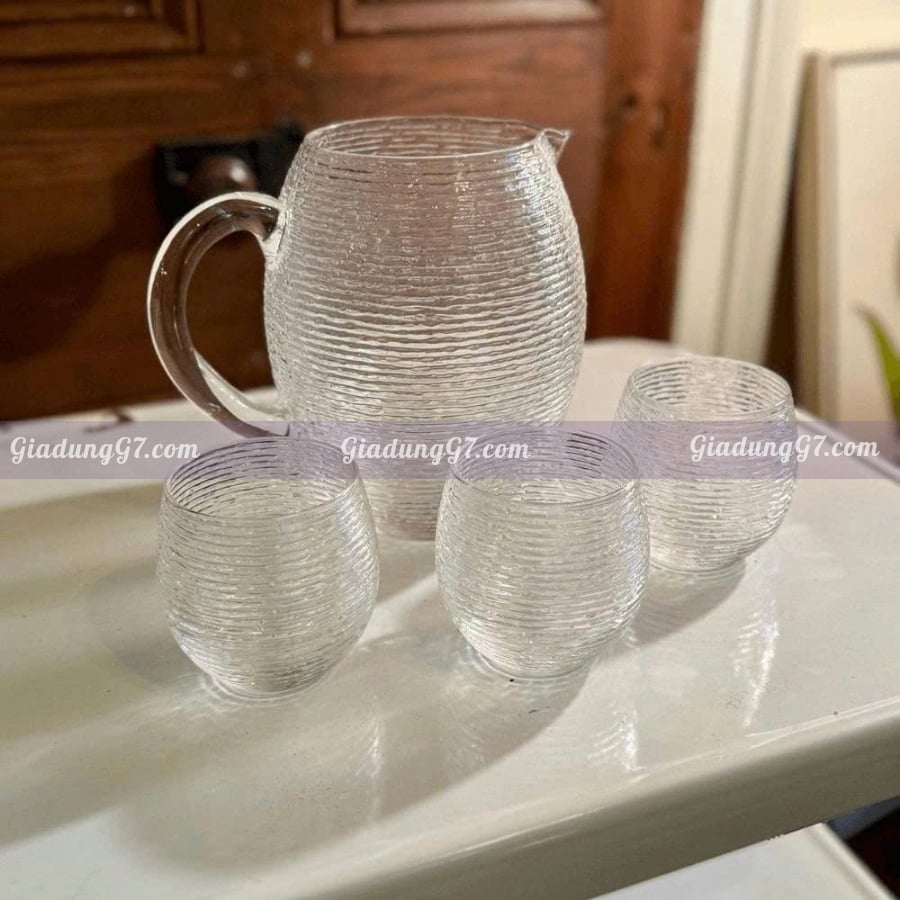 Bộ 6 cốc IVV Clear Multicolors 250ml - Trong suốt&nbsp;Dùng để đựng nước khoáng/nước hoa quả/uống rượu mạnh/..