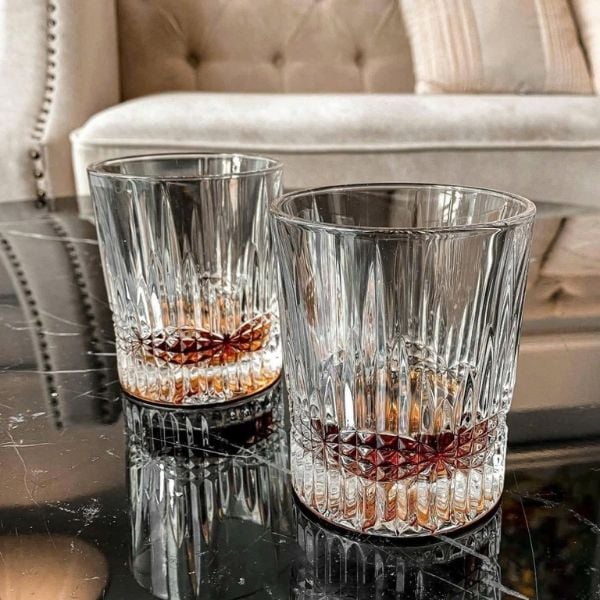 Bộ 6 cốc pha lê Bohemia Vibes 300ml chất liệu không chì để mang lại khả năng chống sốc