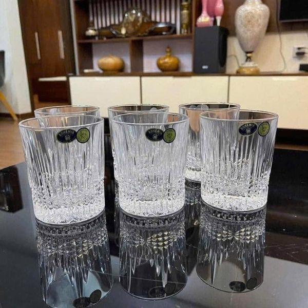 Bộ 6 cốc pha lê Bohemia Vibes 300ml cho những bữa tiệc chào đón năm mới, tiệc liên hoan chúc mừng khởi đầu hoàn hảo.