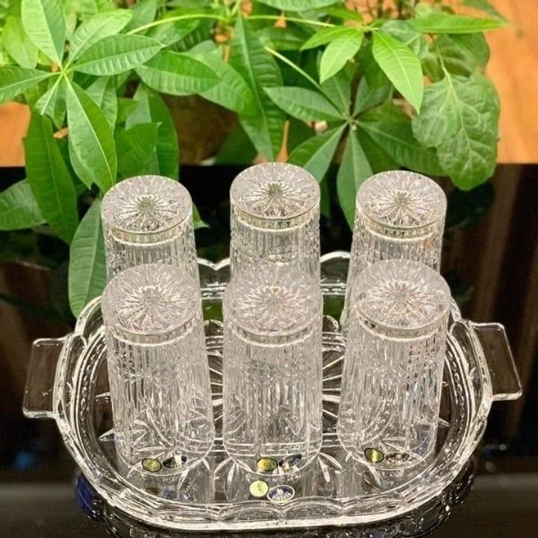 Bộ 6 cốc pha lê Bohemia Vibes 350ml đầy phong cách nhưng sang trọng này được sản xuất tại Cộng hòa Séc