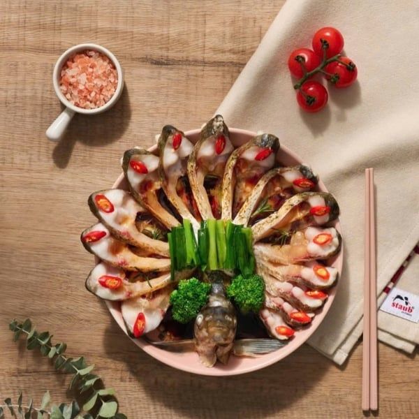 Bộ 6 đĩa macaron Staub 22cm