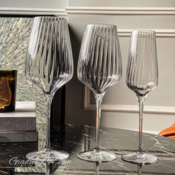 Bộ 6 ly vang Chef & Sommelier Symetrie 450ml - Ly vang đỏ Pháp&nbsp;có thiết kế vượt thời gian bằng pha lê