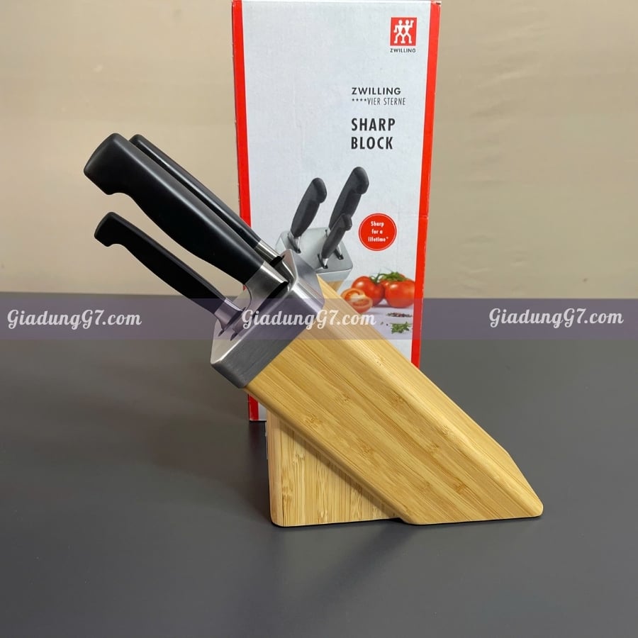 Bộ dao tự mài Zwilling Four Star 4 món Công nghệ đặc biệt