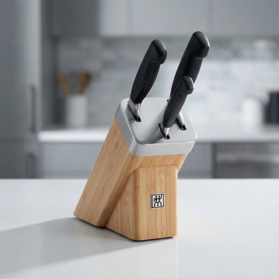 Bộ dao tự mài Zwilling Four Star 4 món Sản xuất tinh tế