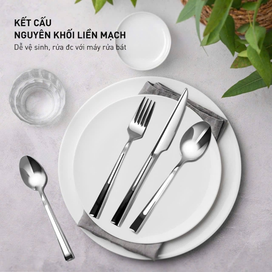 Bộ muỗng dao dĩa 24 món Gkoch Victoria BC2048 &nbsp;Trọn bộ 24 món bao gồm