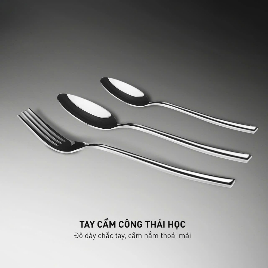 Bộ muỗng dao dĩa 24 món Gkoch Victoria BC2048 Thiết Kế Đẳng Cấp – Hoàn Hảo Từng Đường Nét