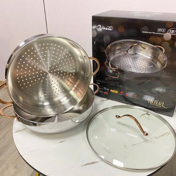 Bộ nồi xửng Ciwete 32cm
