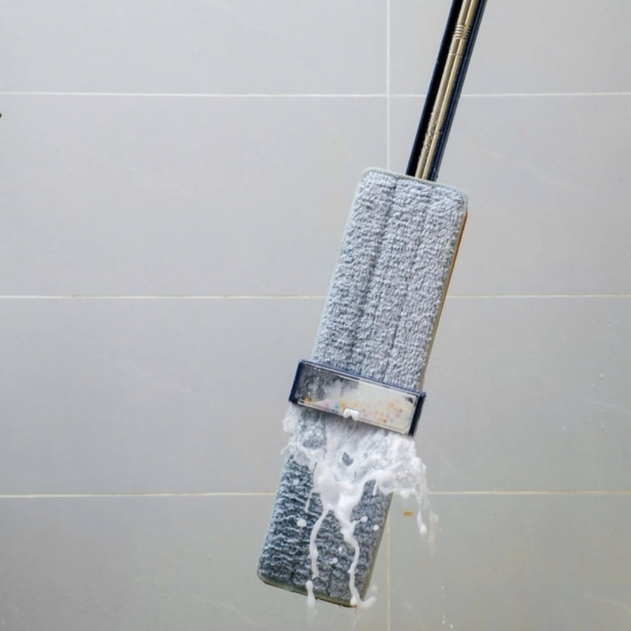 Cây lau nhà tự vắt chữ nhật Kaiyo Lau nhà sạch nhờ cơ chế kiềm nước hiện đại