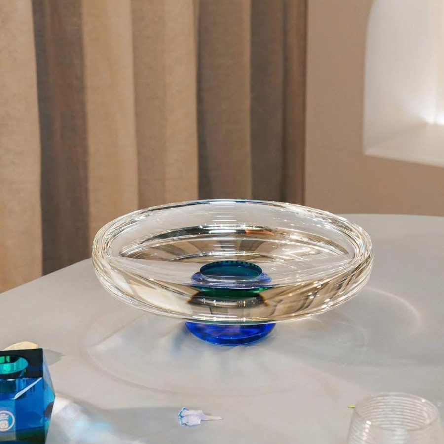 Chân bồng pha lê Colette Reflections Copenhagen 31.6cm tạo nên ấn tượng tinh tế, làm nổi bật bất kỳ căn phòng nào