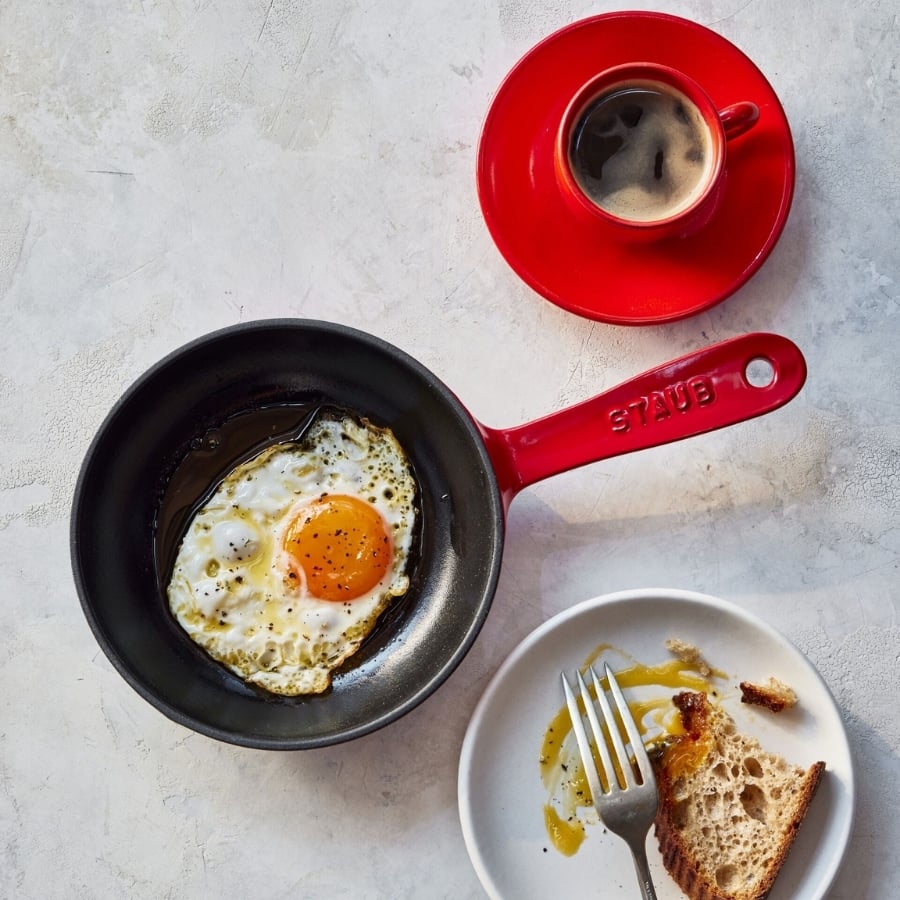 Chảo gang Staub 16cm Được thiết kế dành riêng cho cách nấu ăn của bạn