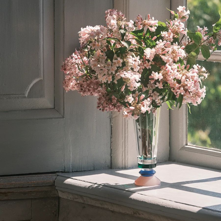 Lọ hoa pha lê Amélie Reflections Copenhagen 25.2cm - Florian và Amelie thể hiện sự đơn giản tinh tế và vẻ thanh lịch hiện đại.