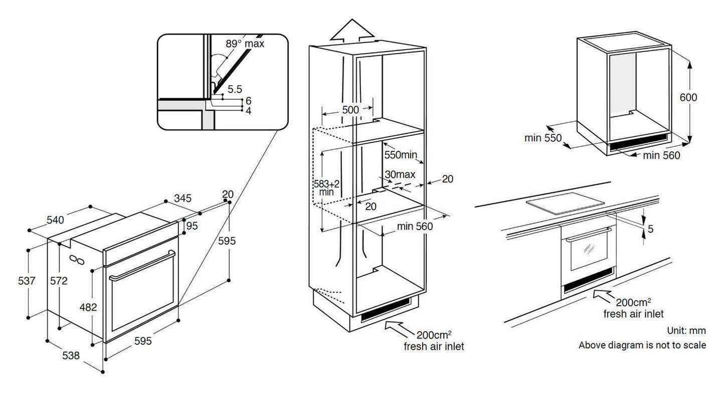 Lò Nướng Âm Tủ Whirlpool W7OS44S1P 73 Lít – Công Nghệ 6th Sense Thông Minh -&nbsp;Giải pháp nấu nướng hiện đại cho căn bếp đẳng cấp