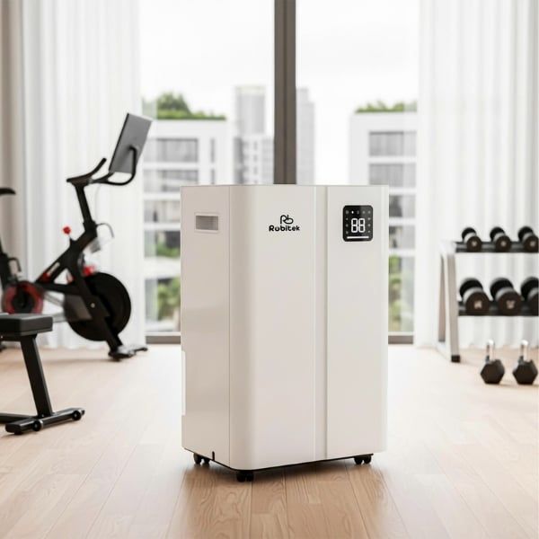 Máy hút ẩm Robitek DH25 25 lít/ngày – giúp hút ẩm nhanh, trả lại không gian khô ráo, thoáng sạch chỉ sau vài giờ!