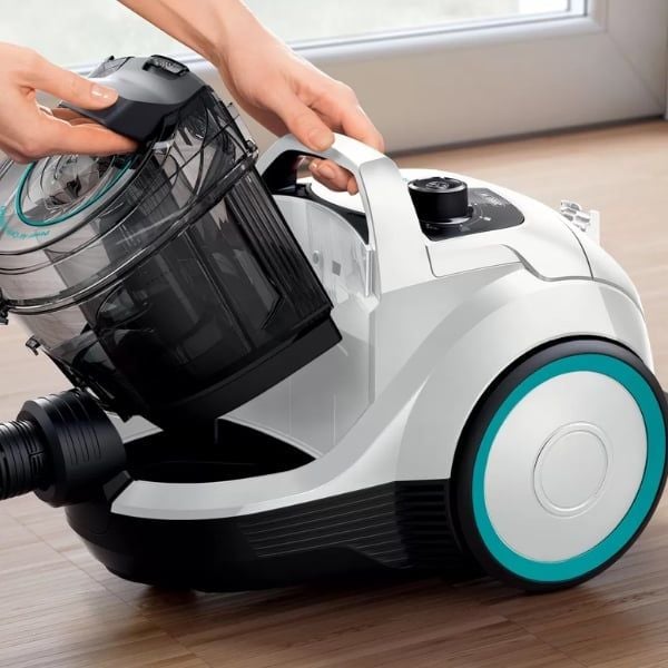 Máy hút bụi Bosch BGS21WHYG Hộp chứa bụi dung tích lớn, tiết kiệm chi phí sử dụng