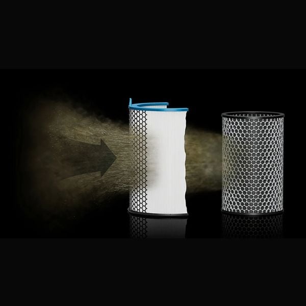 Máy lọc không khí Dyson HushJet HJ10 Kiểm soát hoàn toàn chất lượng không khí trong nhà. Dù bạn ở bất kỳ đâu.