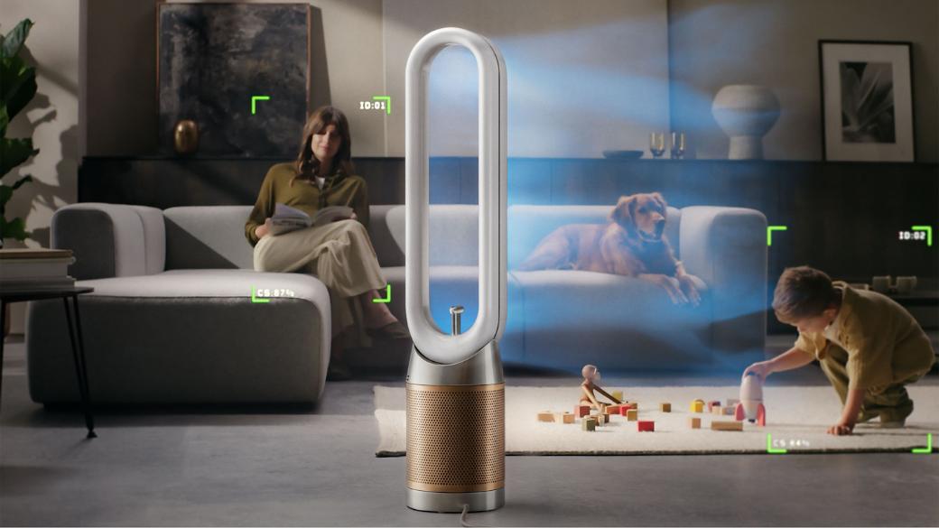 Máy lọc không khí Dyson TP14 PC3 Find+Follow&nbsp;Cool Phân bổ luồng không khí đều