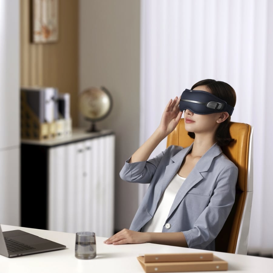 Máy massage mắt Philips PPM2321 Rung động tiếp xúc 3D