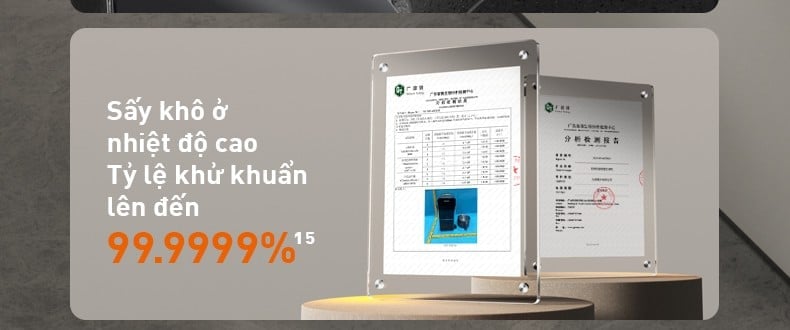 Máy nấu sữa hạt làm sạch tự động Joyoung JSCB-K7 PRO Chức năng tự làm sạch, khử khuẩn tiện lợi