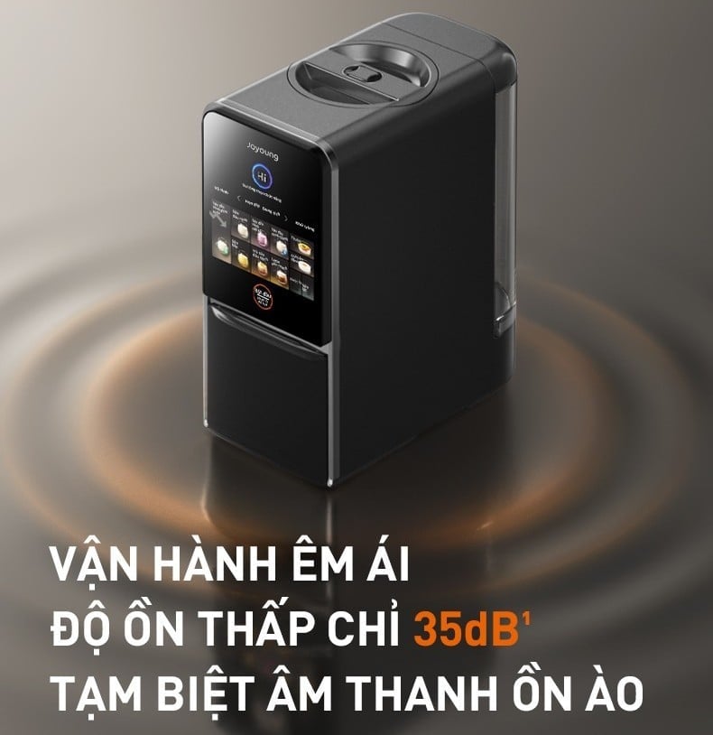 Máy nấu sữa hạt làm sạch tự động Joyoung JSCB-K7 PRO Vận hành êm ái, độ ồn siêu thấp