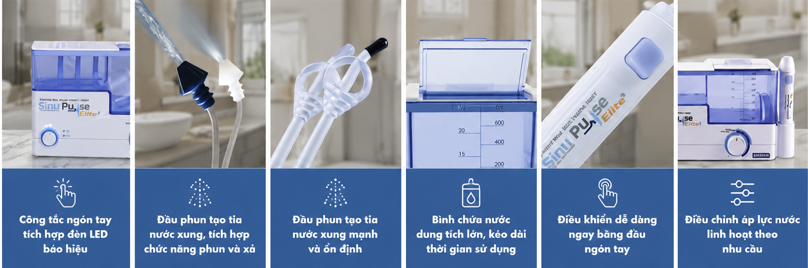 Rửa xoang bằng máy SinuPulse SP100 nhìn chung an toàn khi được sử dụng đúng theo hướng dẫn của nhà sản xuất.