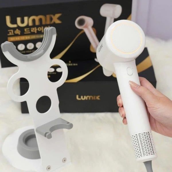 Máy sấy tóc ion âm Lumix động cơ BLDC 110.000 vòng/phút, sấy nhanh – êm – bền