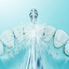 Máy tăm nước Panasonic EW DJ86 Được thiết kế để làm sạch hiệu quả giữa các kẽ răng