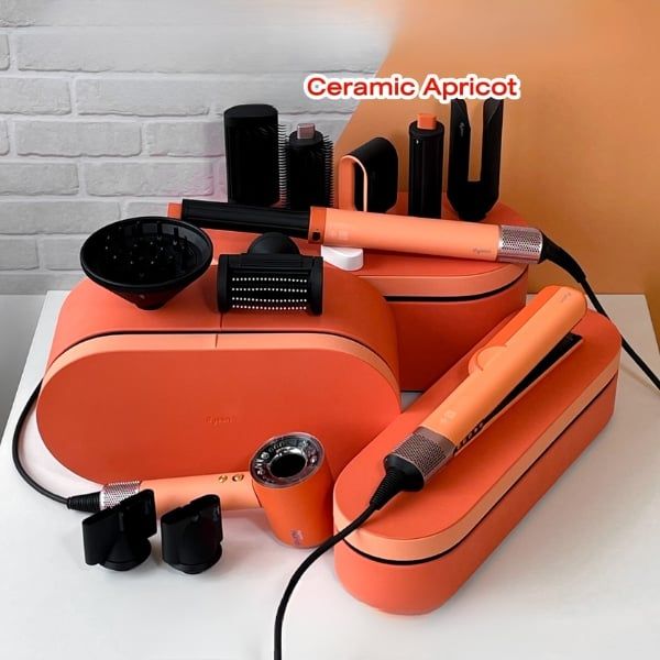 Máy tạo kiểu tóc Dyson Airwrap Coanda 2x HS09 - Màu Cam Đào Ceramic Apricot