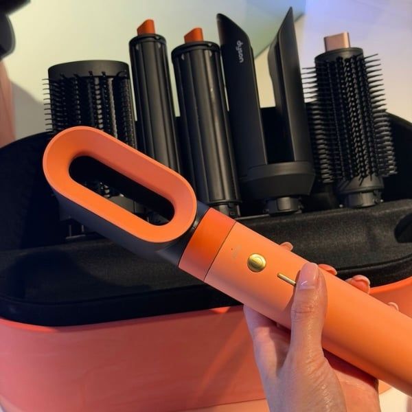 Máy tạo kiểu tóc Dyson Airwrap Coanda 2x HS09 - Màu Cam Đào Ceramic Apricot
