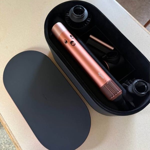 Máy tạo kiểu tóc Dyson Airwrap iD HS08 Amber silk/Pink champagne