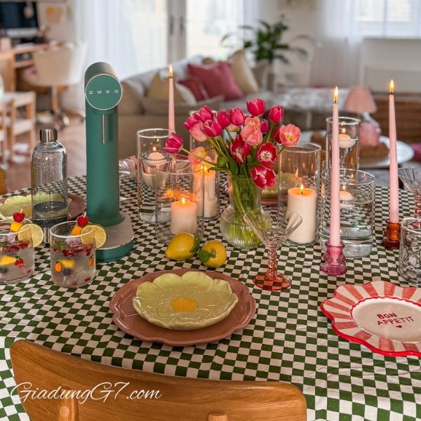 Máy tạo nước có gas Smeg SKC01 Thiết kế hiện đại của SMEG