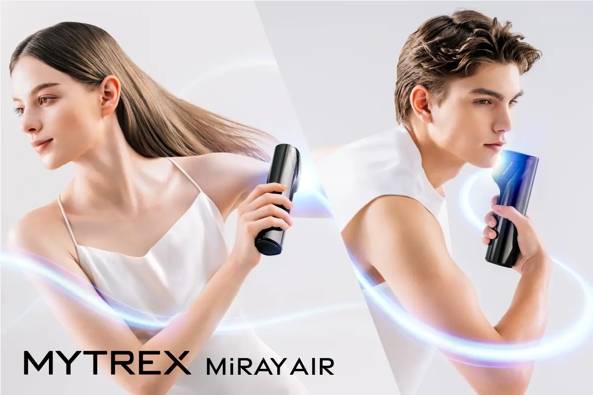 Máy triệt lông Mytrex Miray Air - Thiết bị làm đẹp bằng ánh sáng không dây đầu tiên trong dòng MYTREX MiRAY.