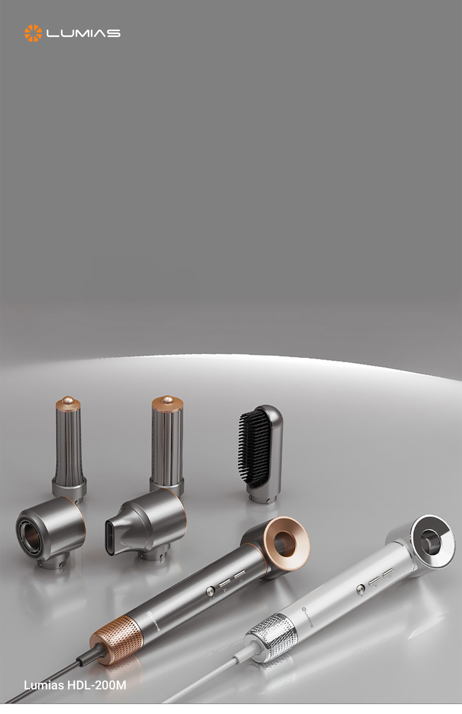 Máy uốn tạo kiểu Lumias HDL-200M ion âm