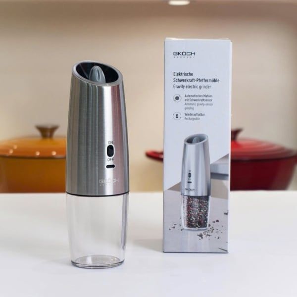 Máy Xay Tiêu Cảm Biến GKÖCH KYMQ-57A&nbsp;Lưỡi xay gốm cao cấp, bền bỉ