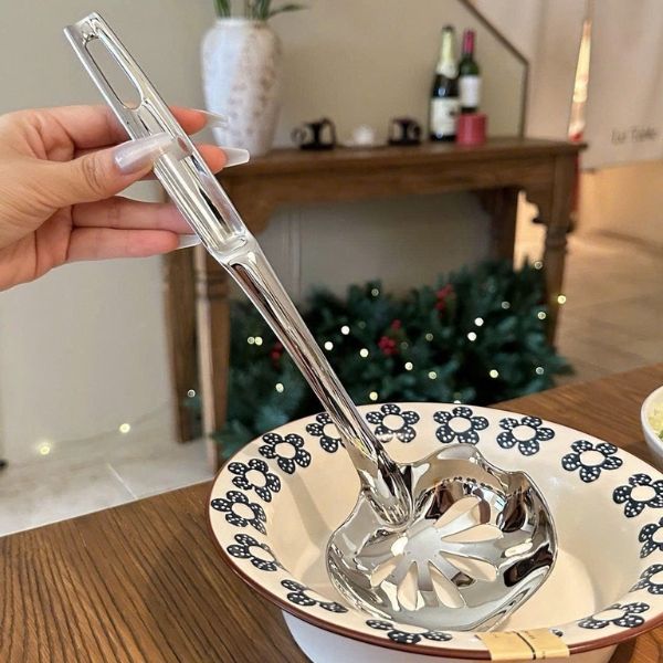 Muôi táo thủng Chockmen 30cm CKM-AL451LS  Chất liệu: inox 316