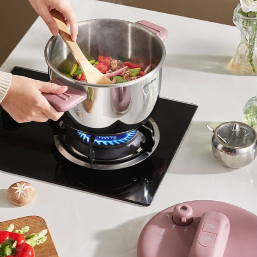 Nồi áp suất Linkfair 22cm 5L inox 304