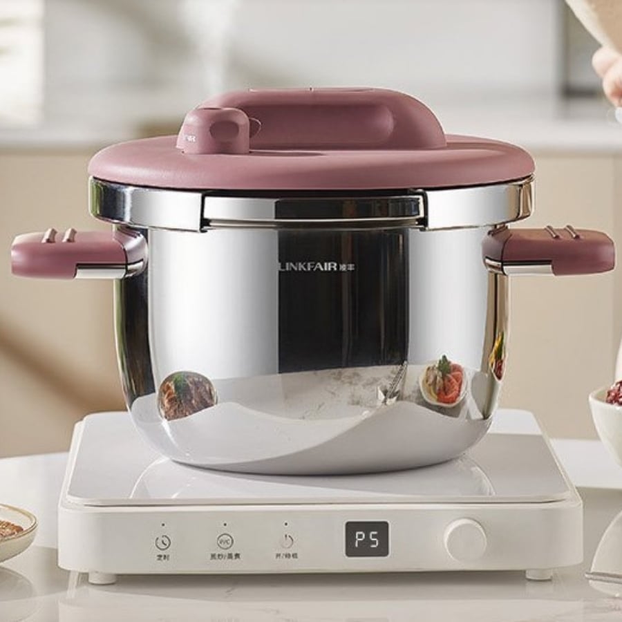 Nồi áp suất Linkfair 22cm 5L inox 304