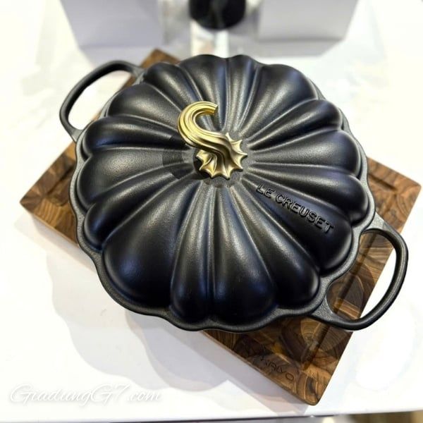 Nồi chảo bí ngô Le Creuset Rhone 28cm 2.5L Sử dụng lò nướng