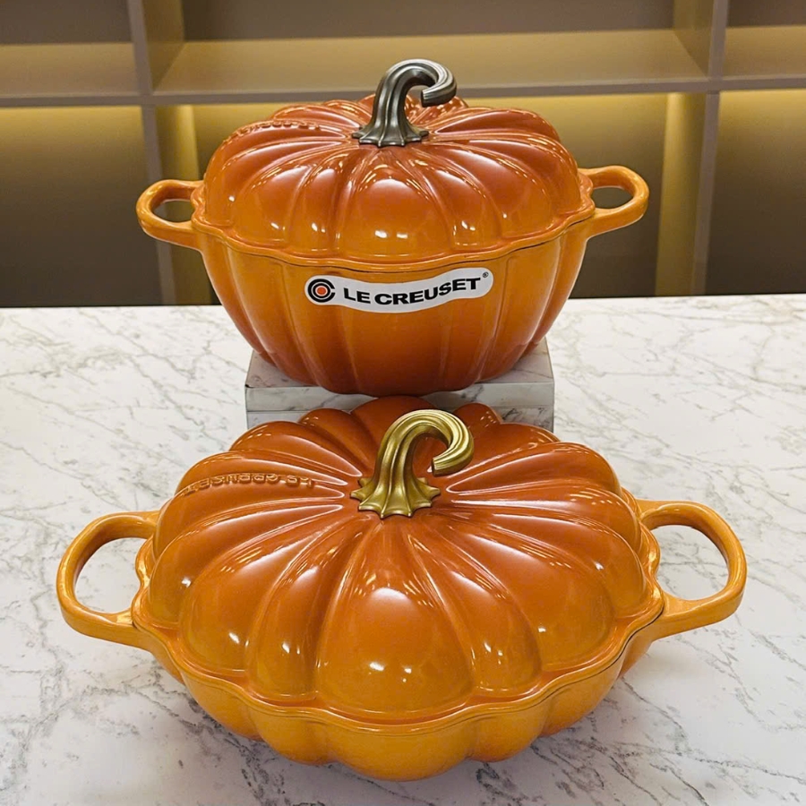 Nồi chảo bí ngô Le Creuset Rhone 28cm 2.5L - Màu Cam