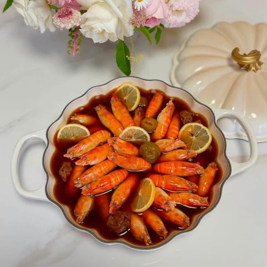 Nồi chảo bí ngô Le Creuset Meringue 28cm 2.5L Nấu ăn bằng gang