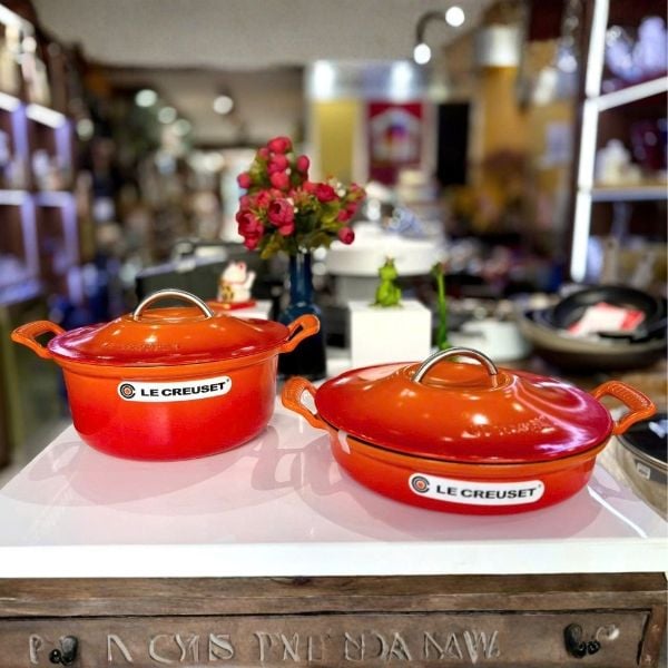 Nồi chảo Le Creuset Modern Heritage 28cm 2.9L - Màu Cam
