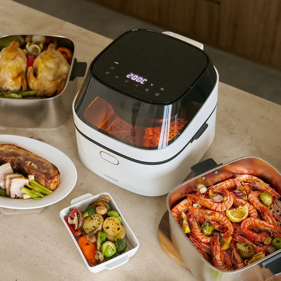 Nồi chiên không dầu AirMade AF-807 Tấm nén chống trượt
