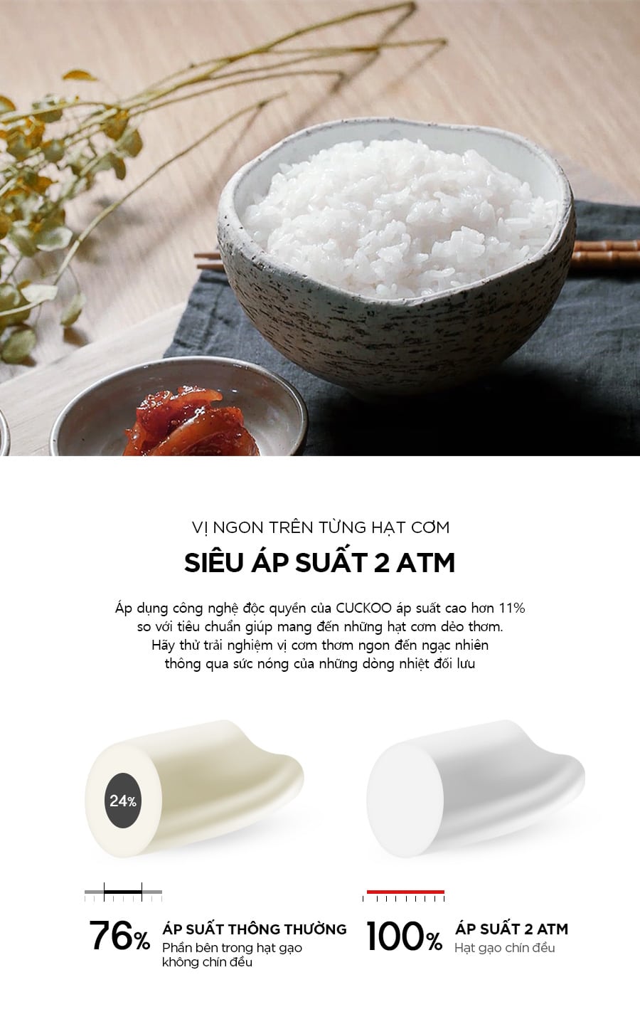 Nồi cơm điện cao tần Cuckoo CRP EHS0309F 0.54L&nbsp;phiên bản quốc tế sử dụng ngôn ngữ hiển thị tiếng anh, thuận lợi hơn cho người dùng.