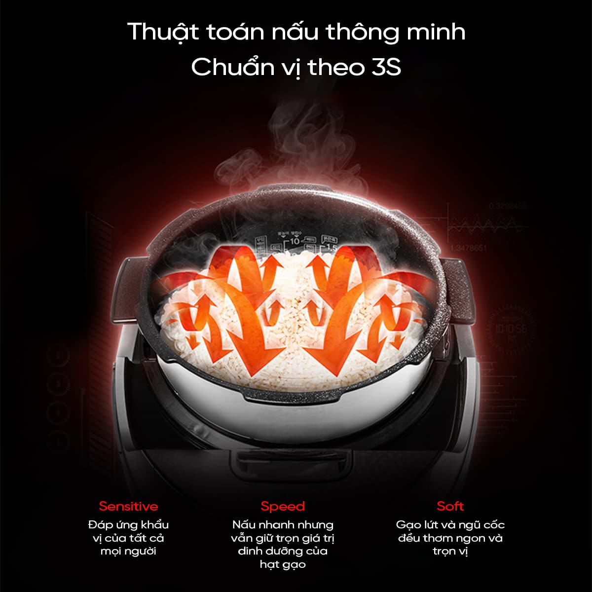 Lòng Nồi Xwall Black Cao Cấp Chống Dính Bền Bỉ