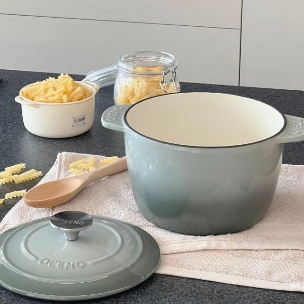 Nồi gang Oceno Sử dụng linh hoạt trên mọi loại bếp