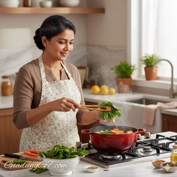 Nồi gang Oceno 22cm Độ bền vượt trội theo thời gian