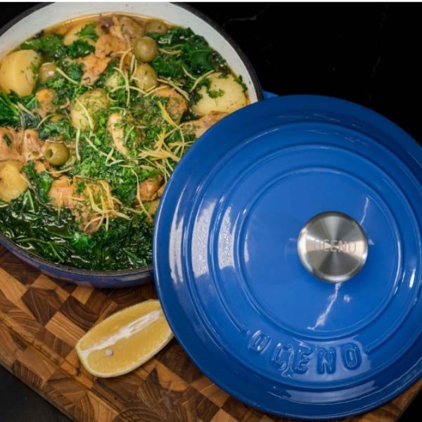 Nồi chảo gang Oceno nổi bật với độ dày vượt trội so với các loại nồi làm từ nhôm hay inox