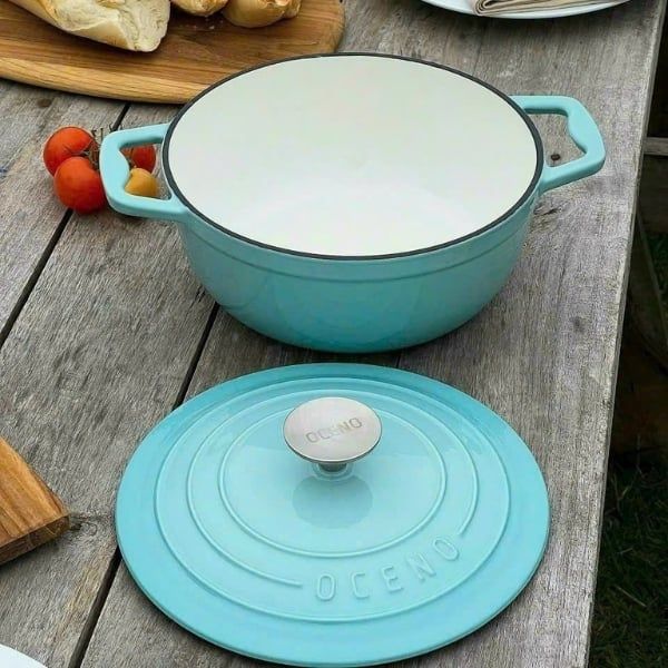 Nồi gang Oceno 22cm Độ bền vượt trội theo thời gian