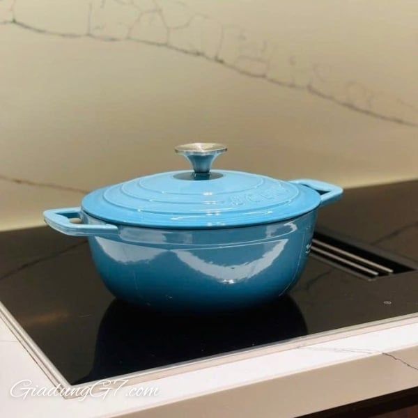 Nồi gang Oceno 22cm An toàn cho sức khỏe người dùng