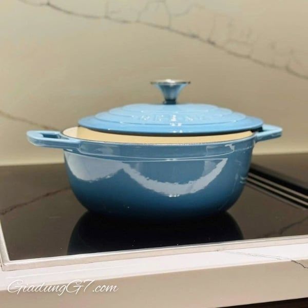 Nồi gang Oceno 22cm Sử dụng linh hoạt trên mọi loại bếp