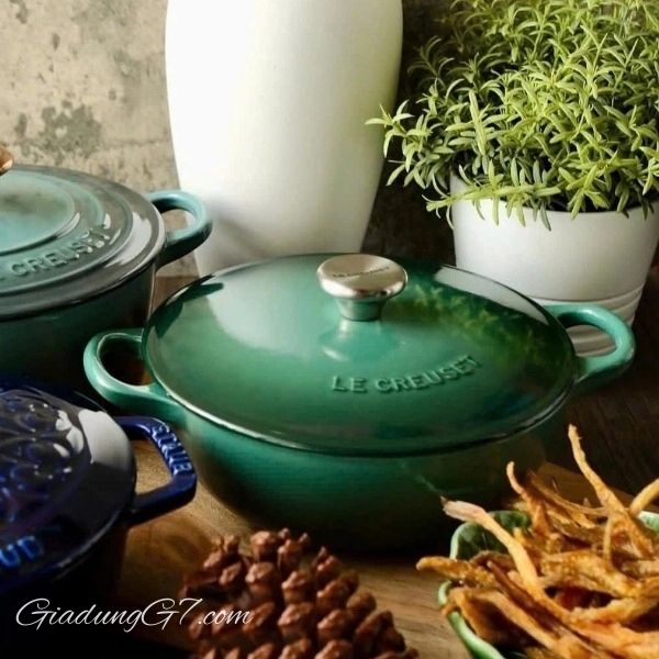 Nồi gang sâu lòng Le Creuset La Marmite Atiso 22cm 2.6L Sử dụng linh hoạt